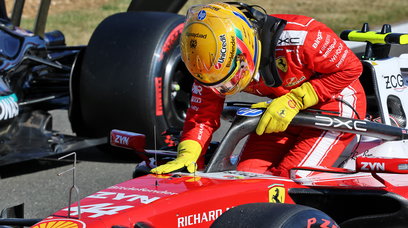 Hamilton pole SQ Silverstone