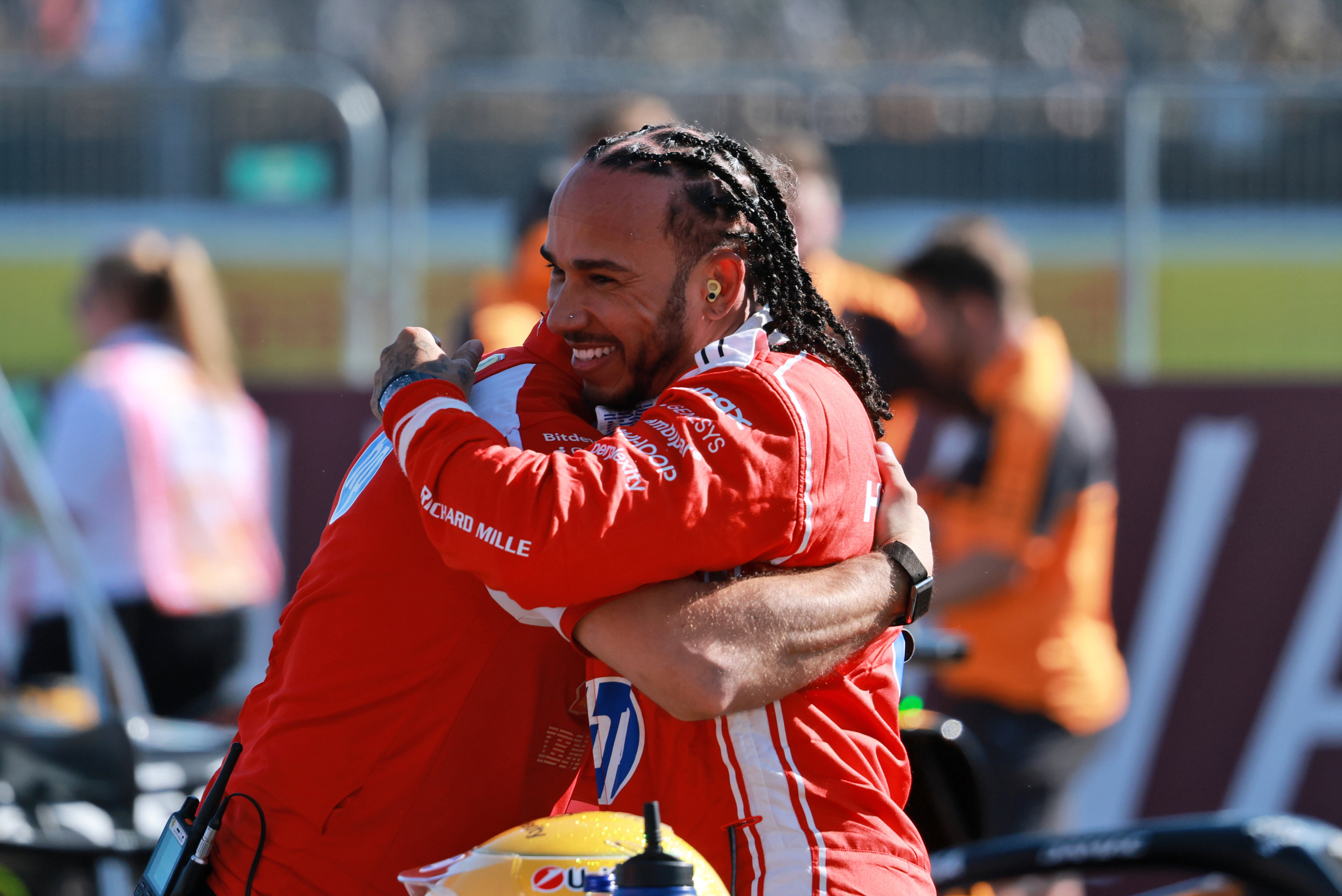 Hamilton pole SQ Silverstone