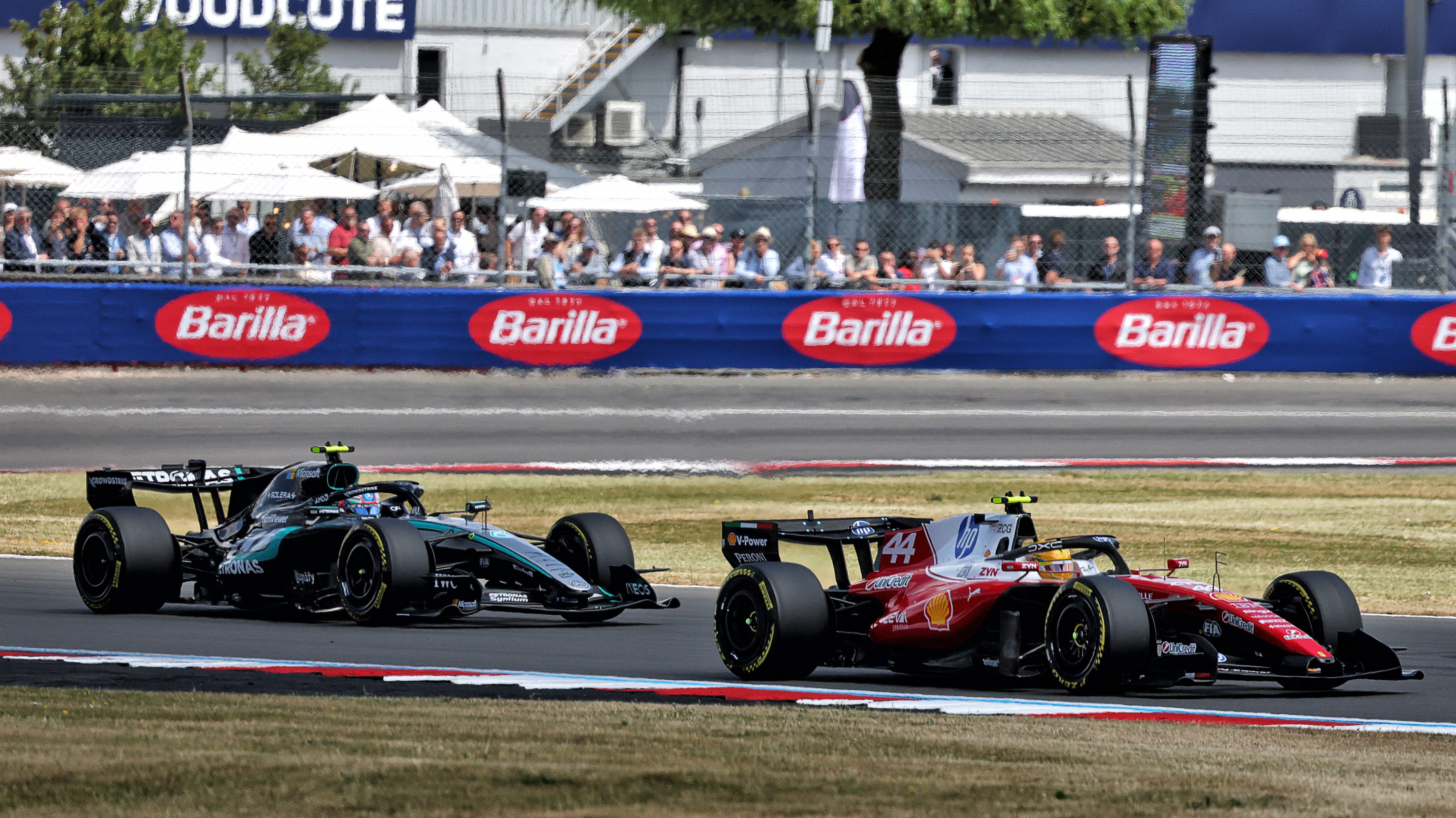 Hamilton Antonelli Sprint Silverstone