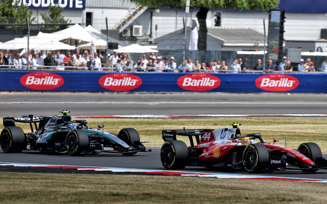 Hamilton Antonelli Sprint Silverstone