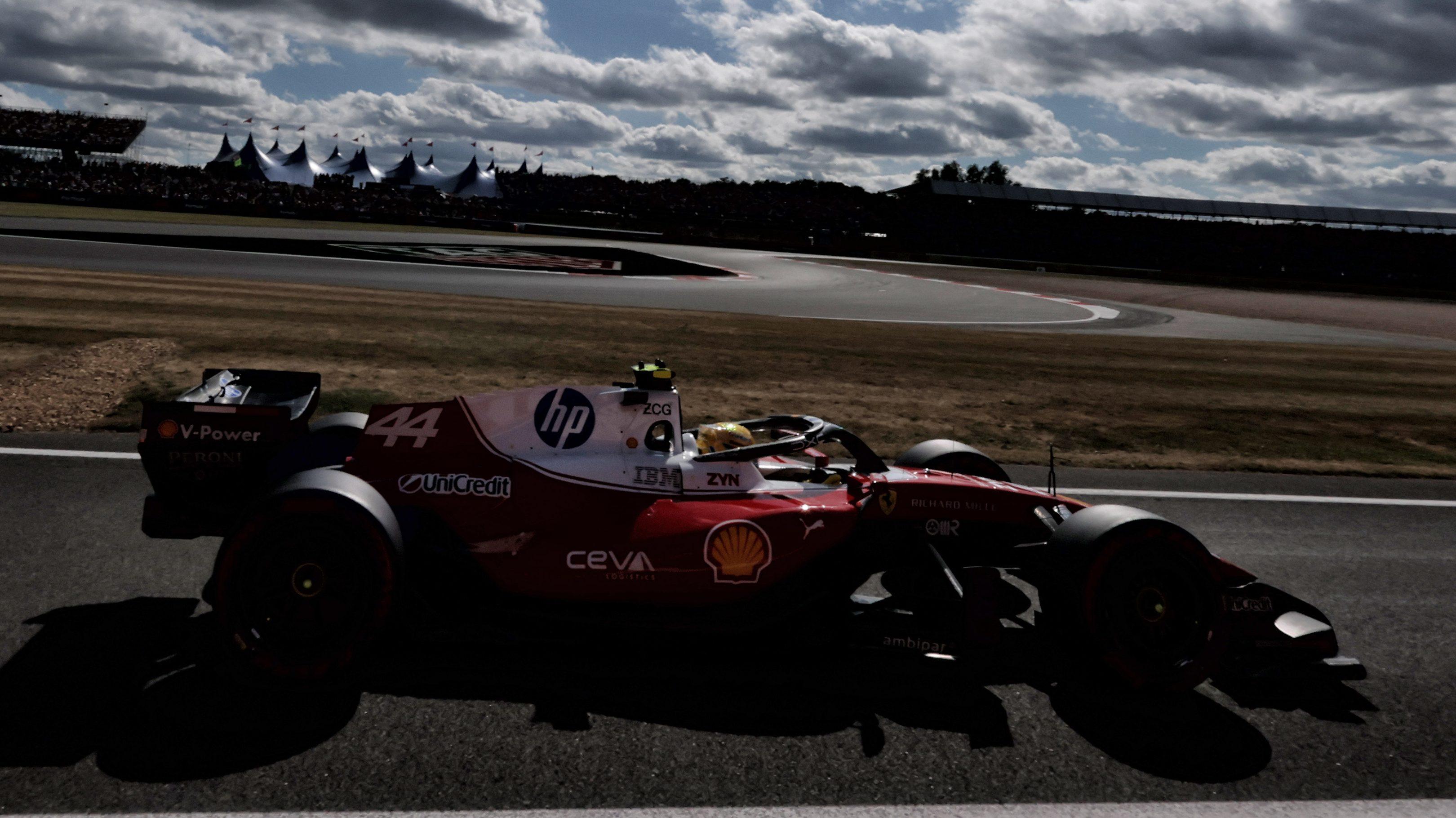 Hamilton Qualifying Silverstone