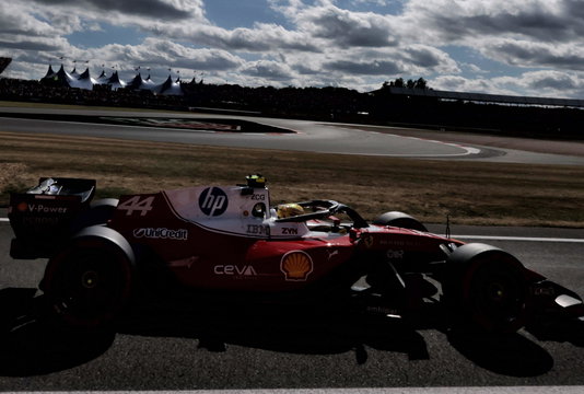 Hamilton Qualifying Silverstone