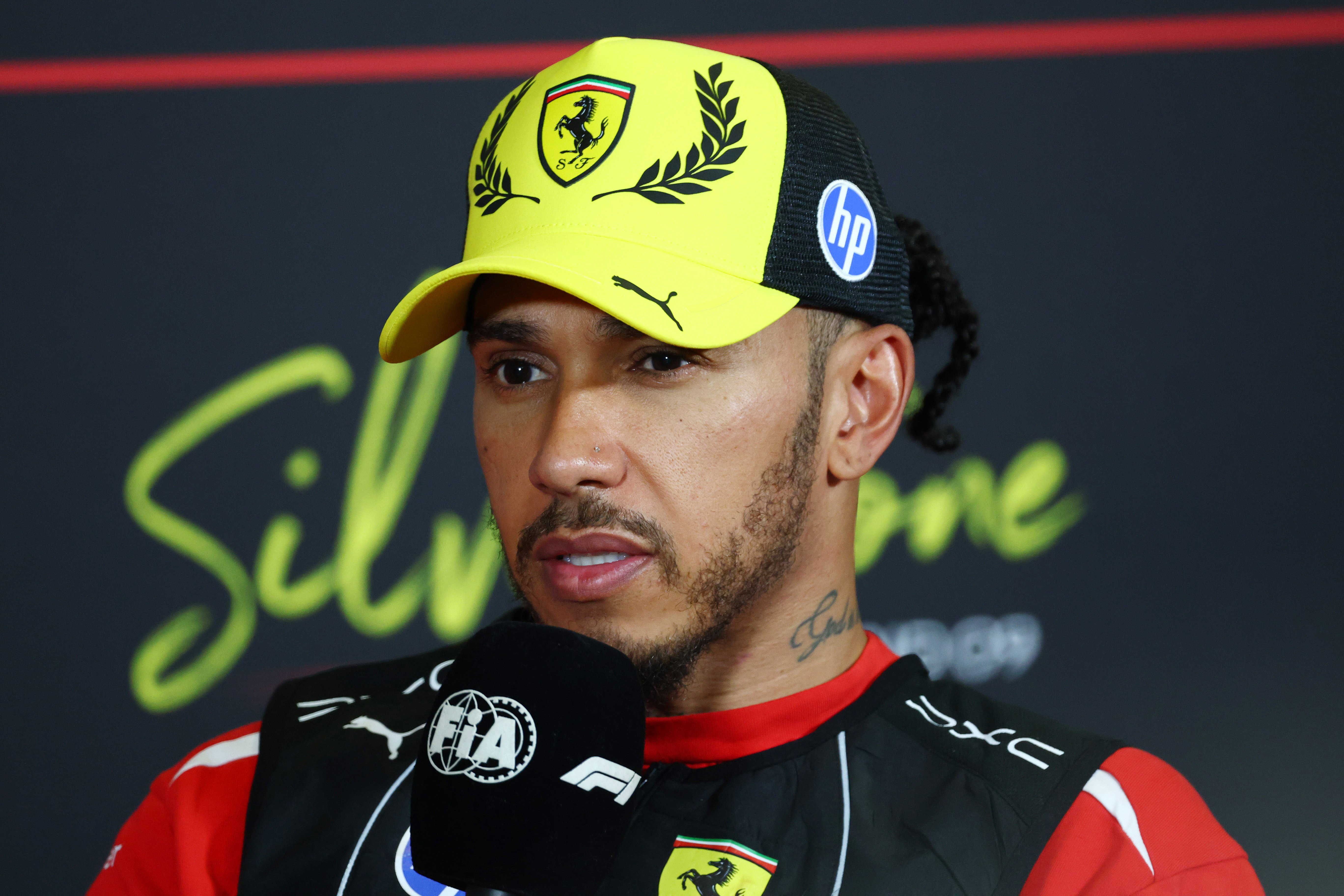 Hamilton presser Qualifying Silverstone