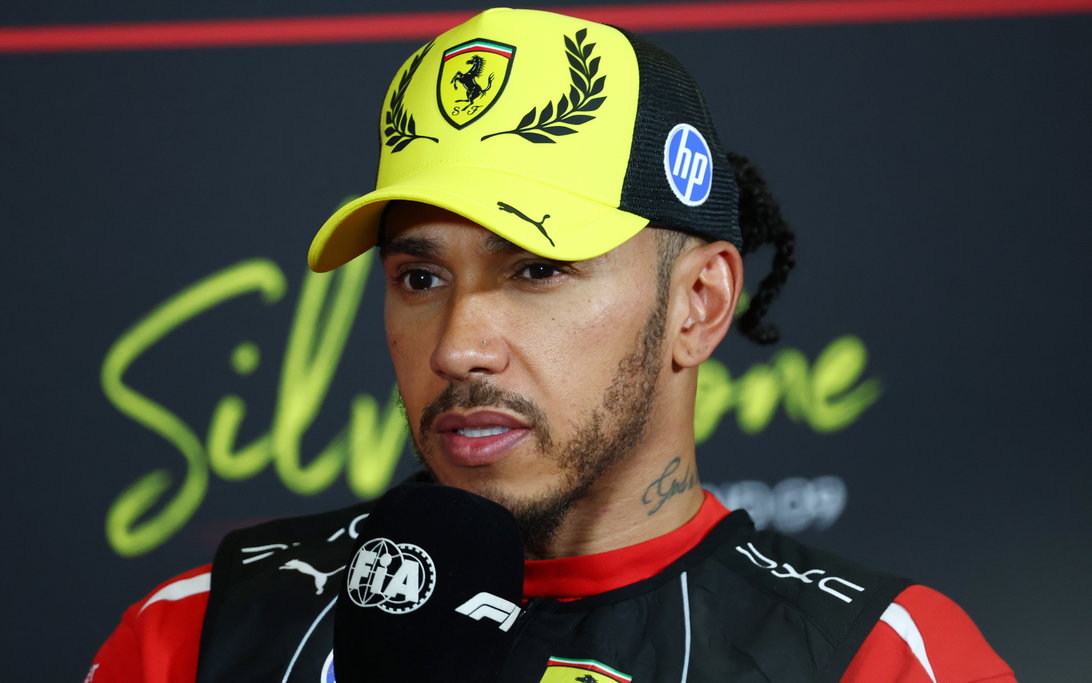 Hamilton presser Qualifying Silverstone