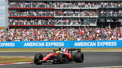Hamilton race Silverstone