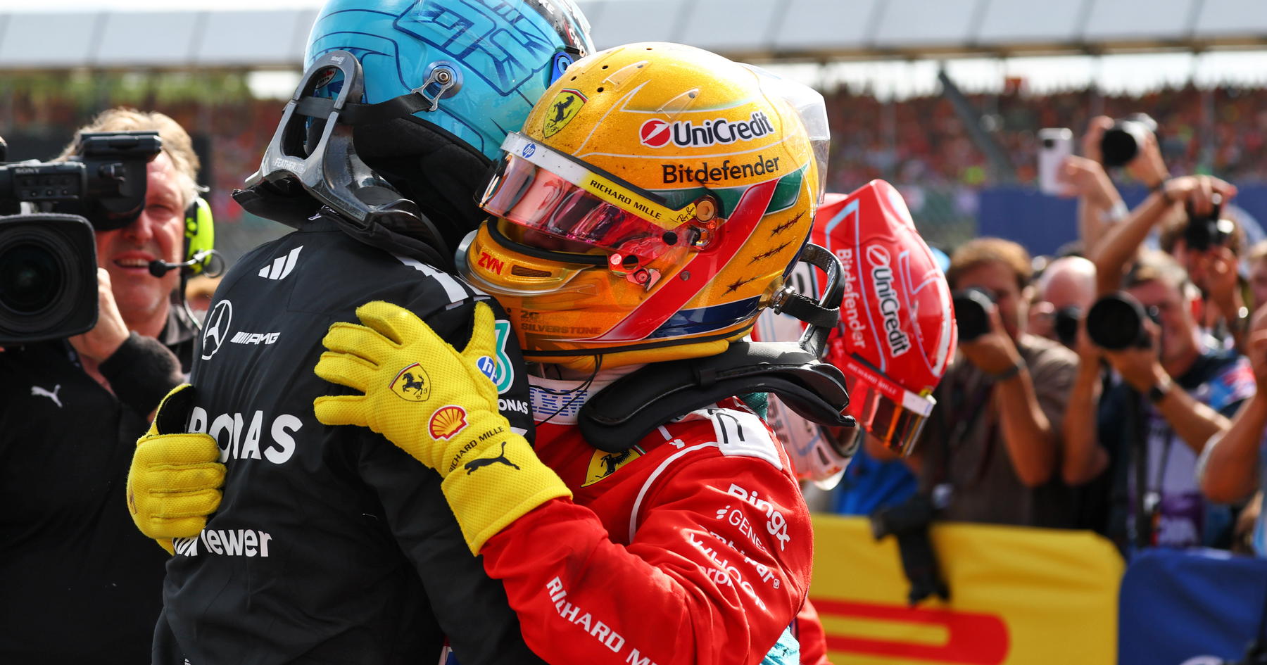 Lewis Hamilton tells Ferrari what it must do to take down Mercedes in F1 title race