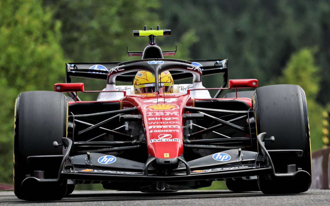 Hamilton FP1 Belgium