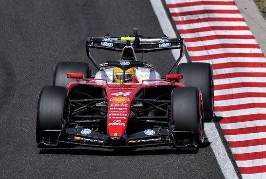 Hamilton Hungary race