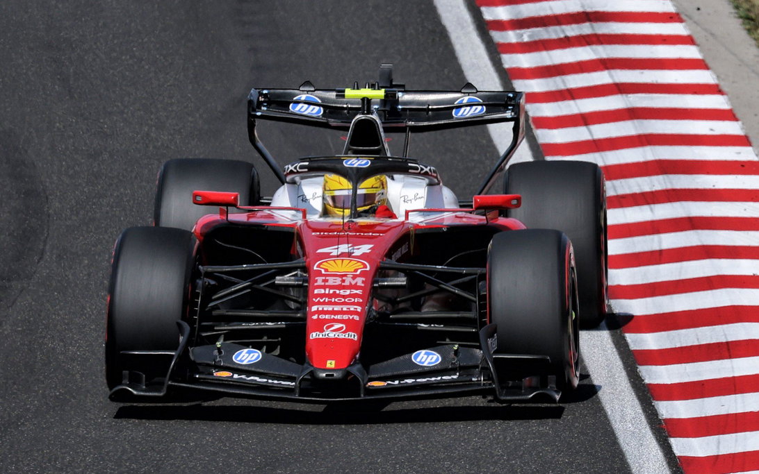 Hamilton Hungary race