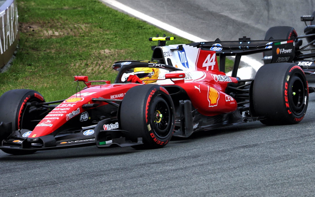 Hamilton race Zandvoort