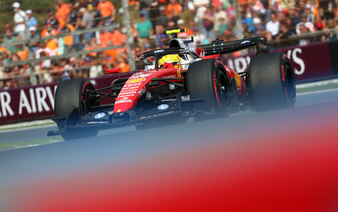 Hamilton race Zandvoort