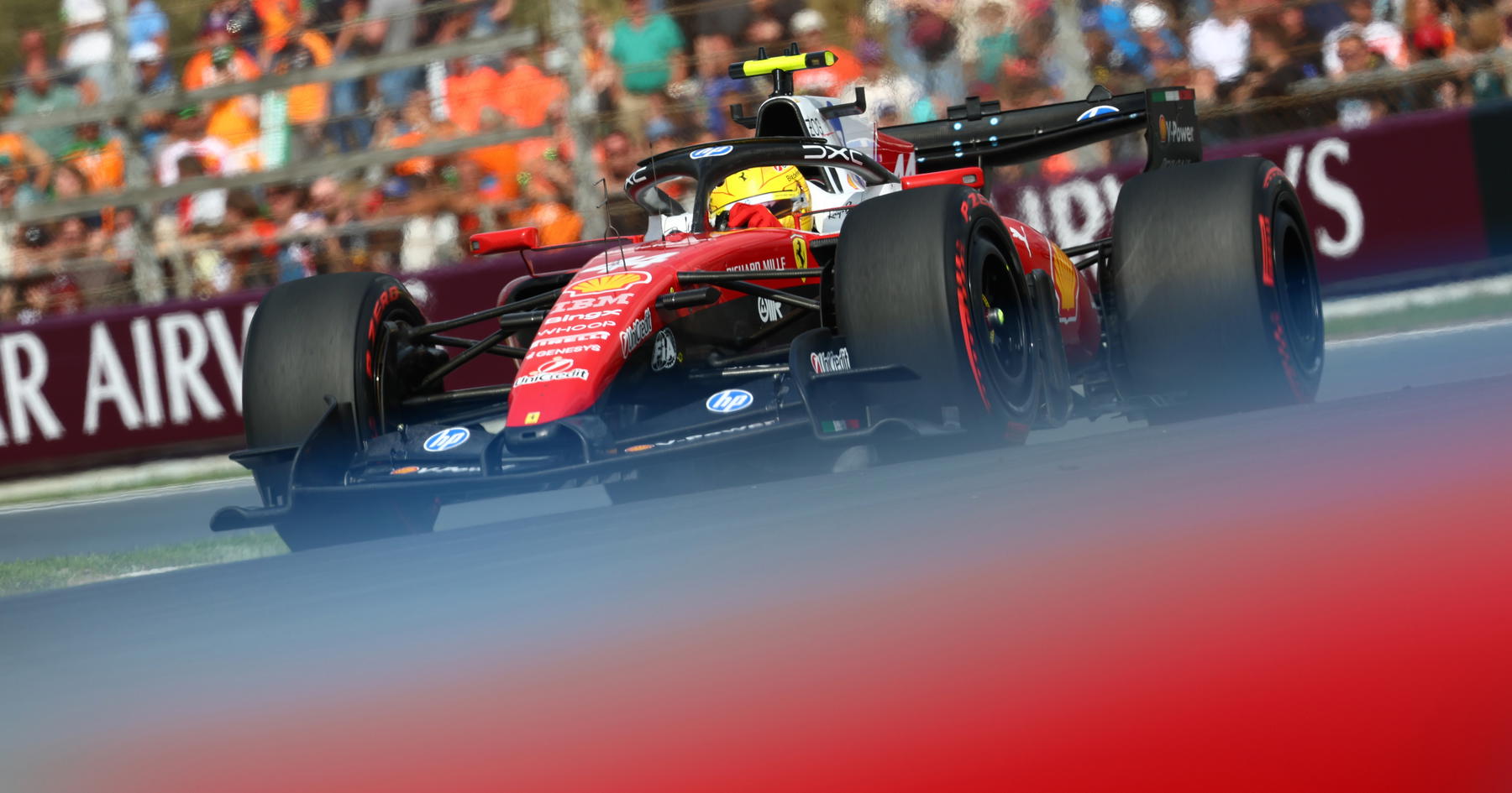 Lewis Hamilton airs Ferrari frustration after Charles Leclerc drama: 'We will take it offline'