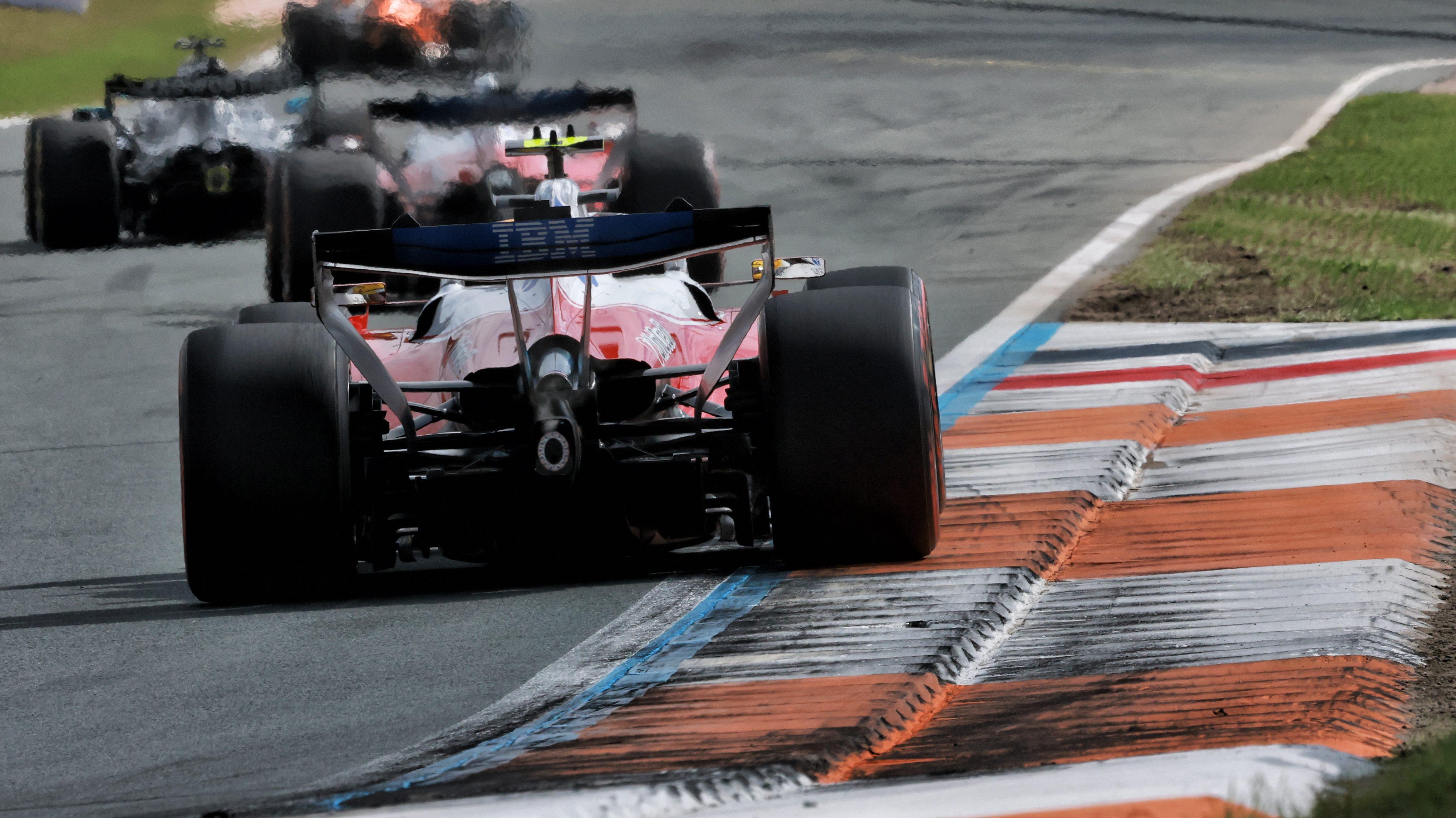 Hamilton race Zandvoort