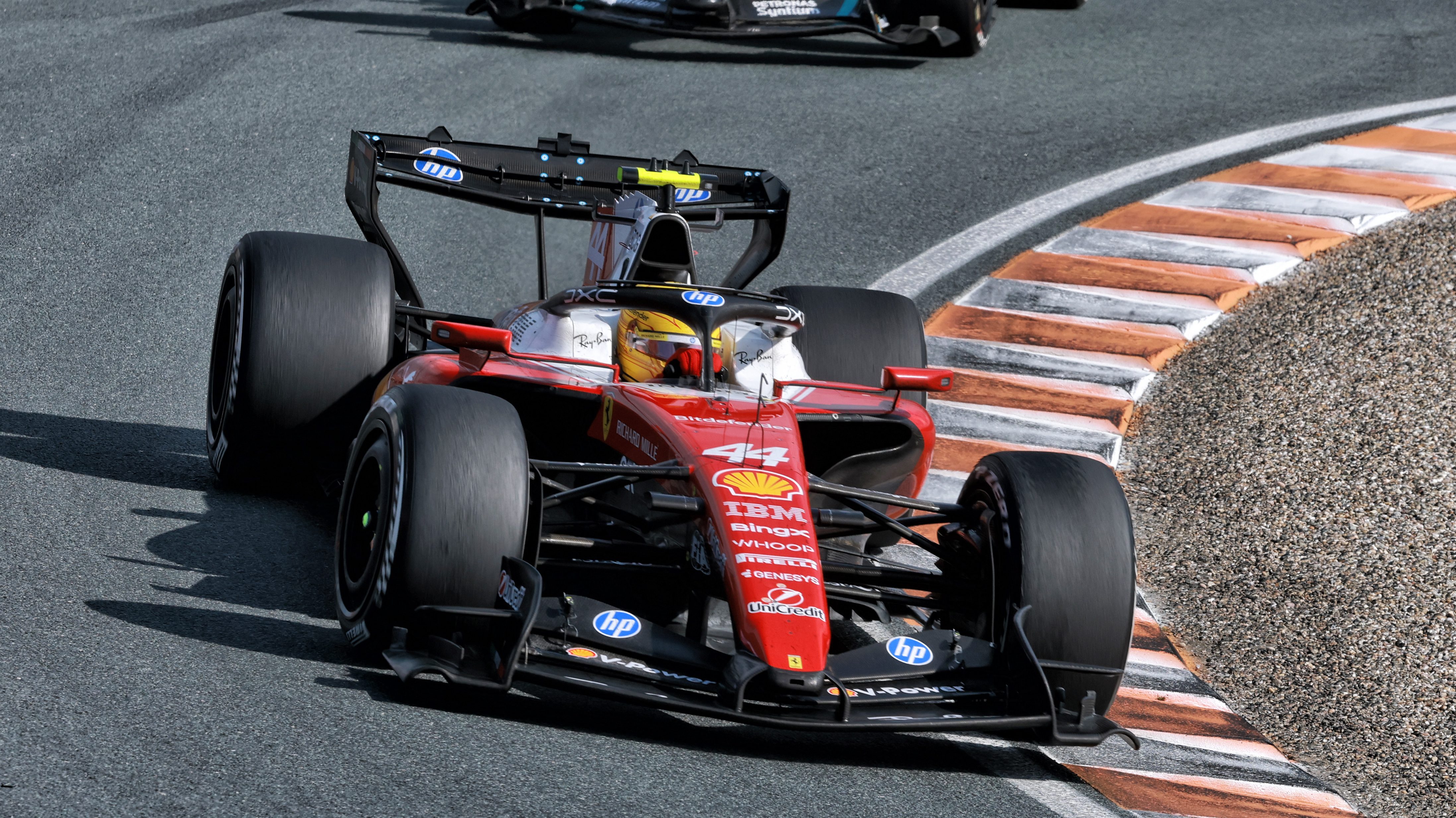 Hamilton race Zandvoort