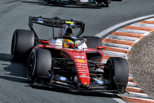Hamilton race Zandvoort