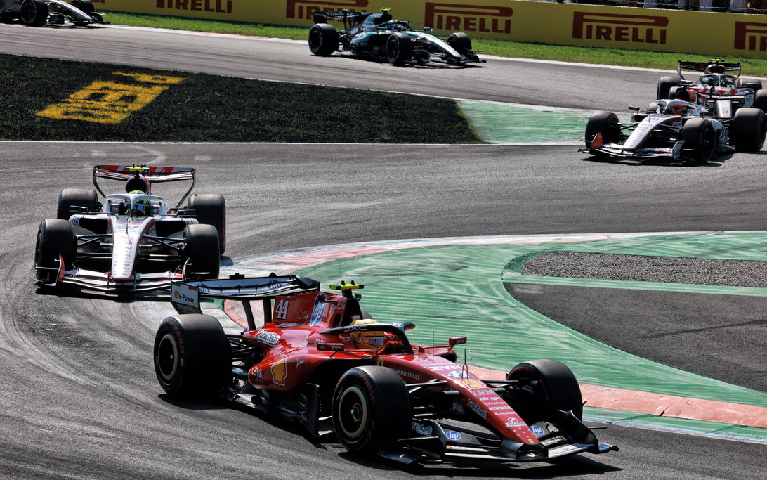 Hamilton race Monza