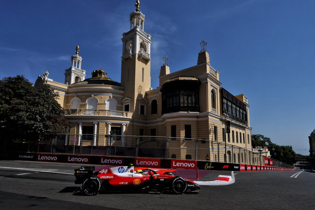 Motor Racing - Formula One World Championship - Azerbaijan Grand Prix - Practice Day - Baku, Azerbaijan