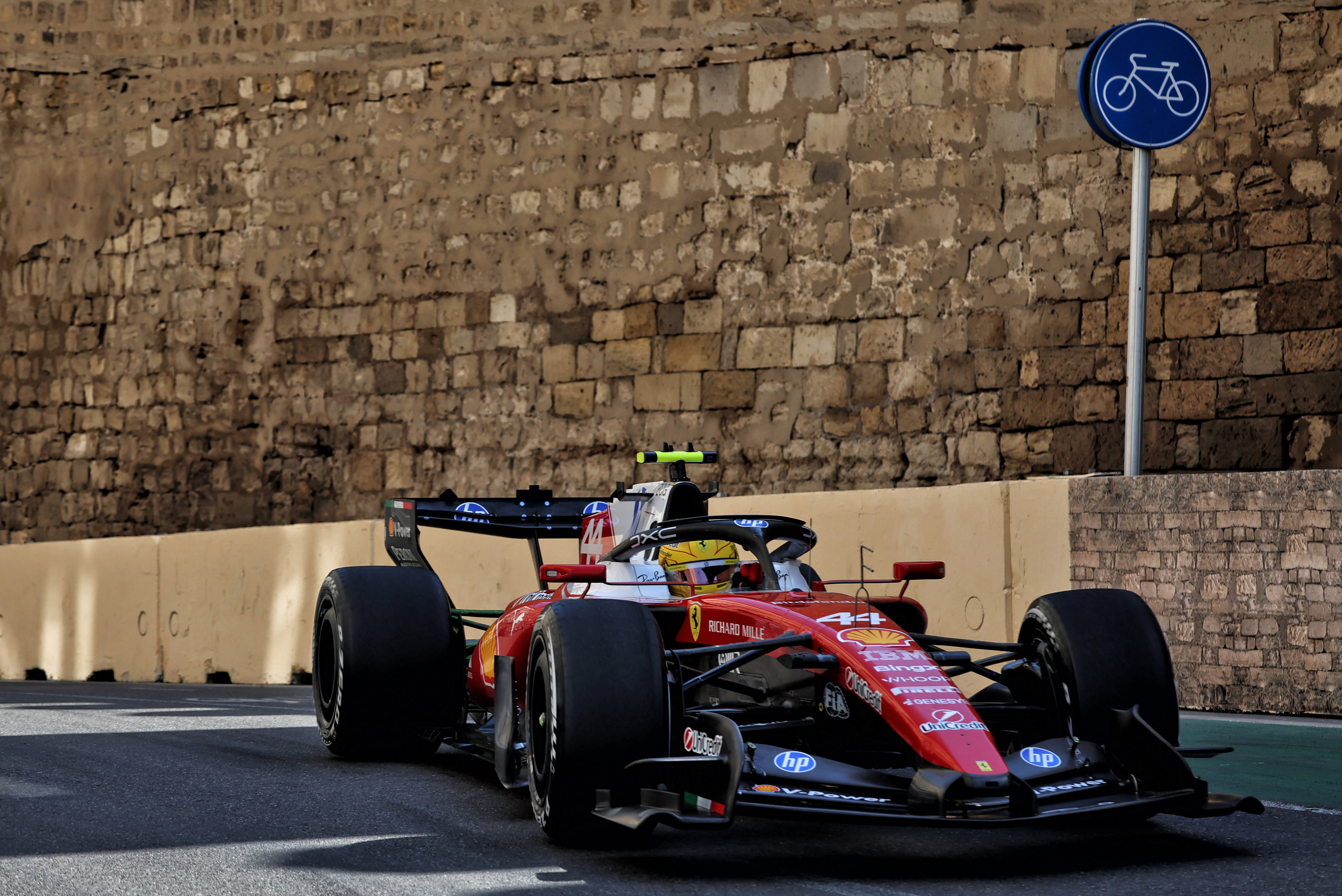 Hamilton FP1 Baku