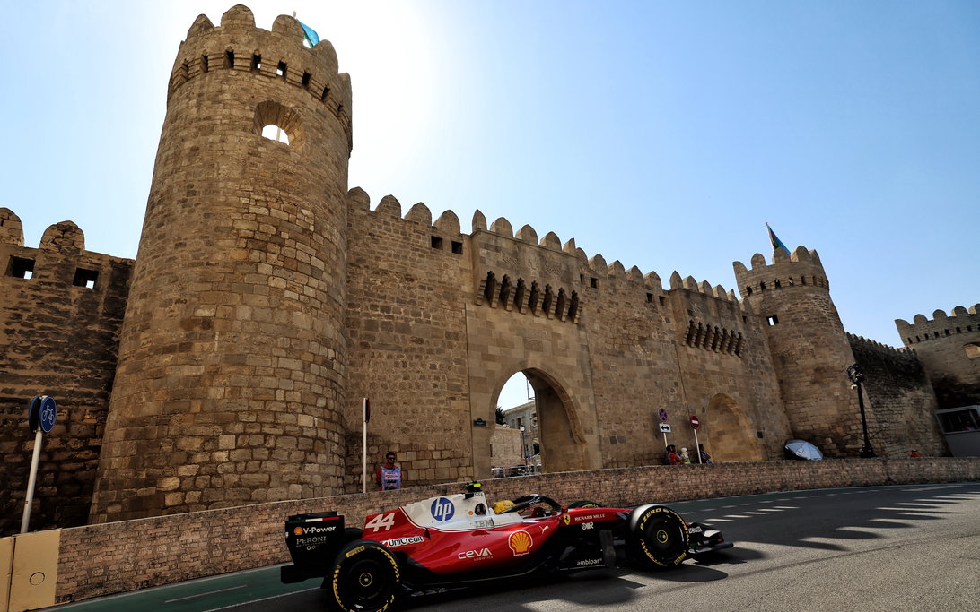Hamilton FP1 Baku