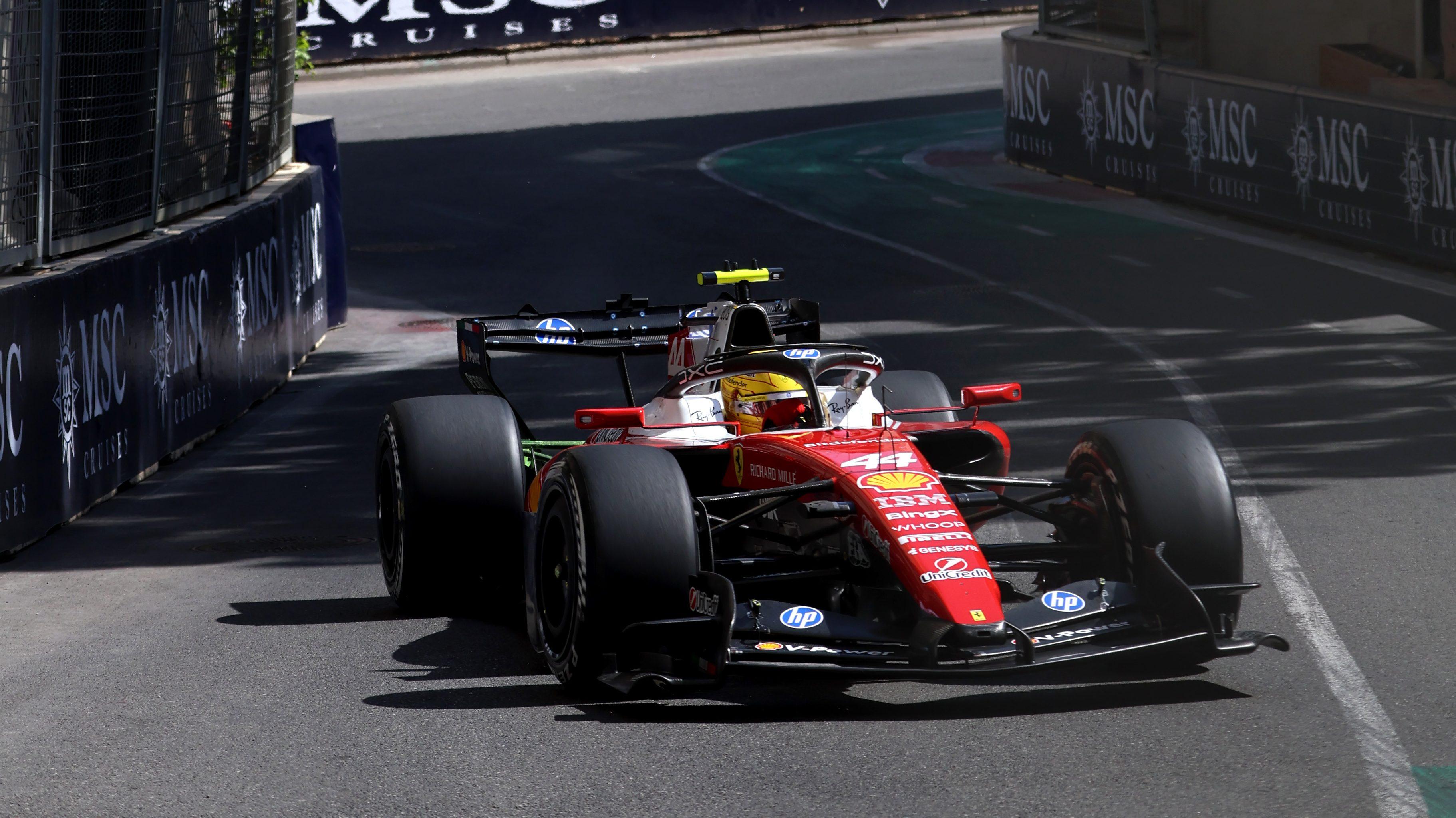 Hamilton FP1 Baku