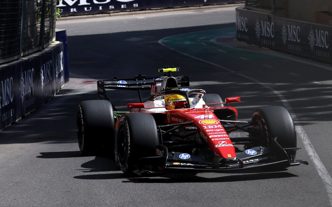 Hamilton FP1 Baku