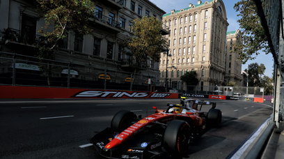 Hamilton FP2 Baku
