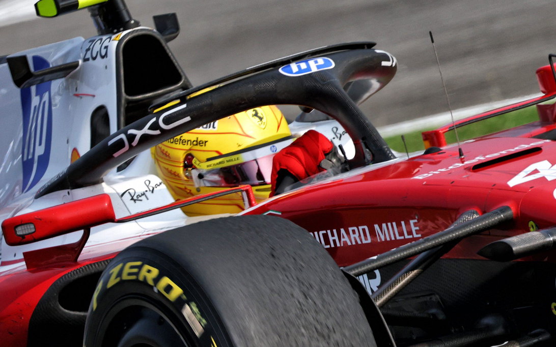 Multa para Ferrari tras incidente de Hamilton y Bortoleto por espejo roto