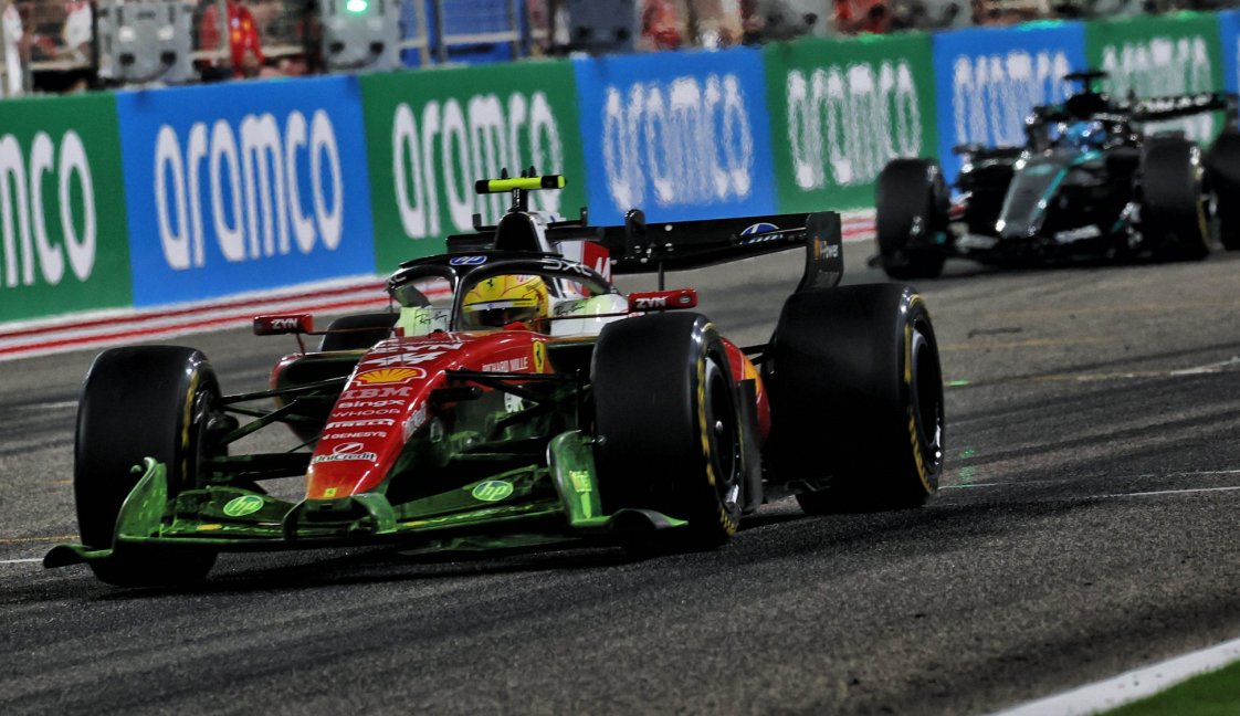 Hamilton Bahrain test