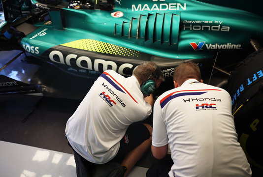 Honda Bahrain test