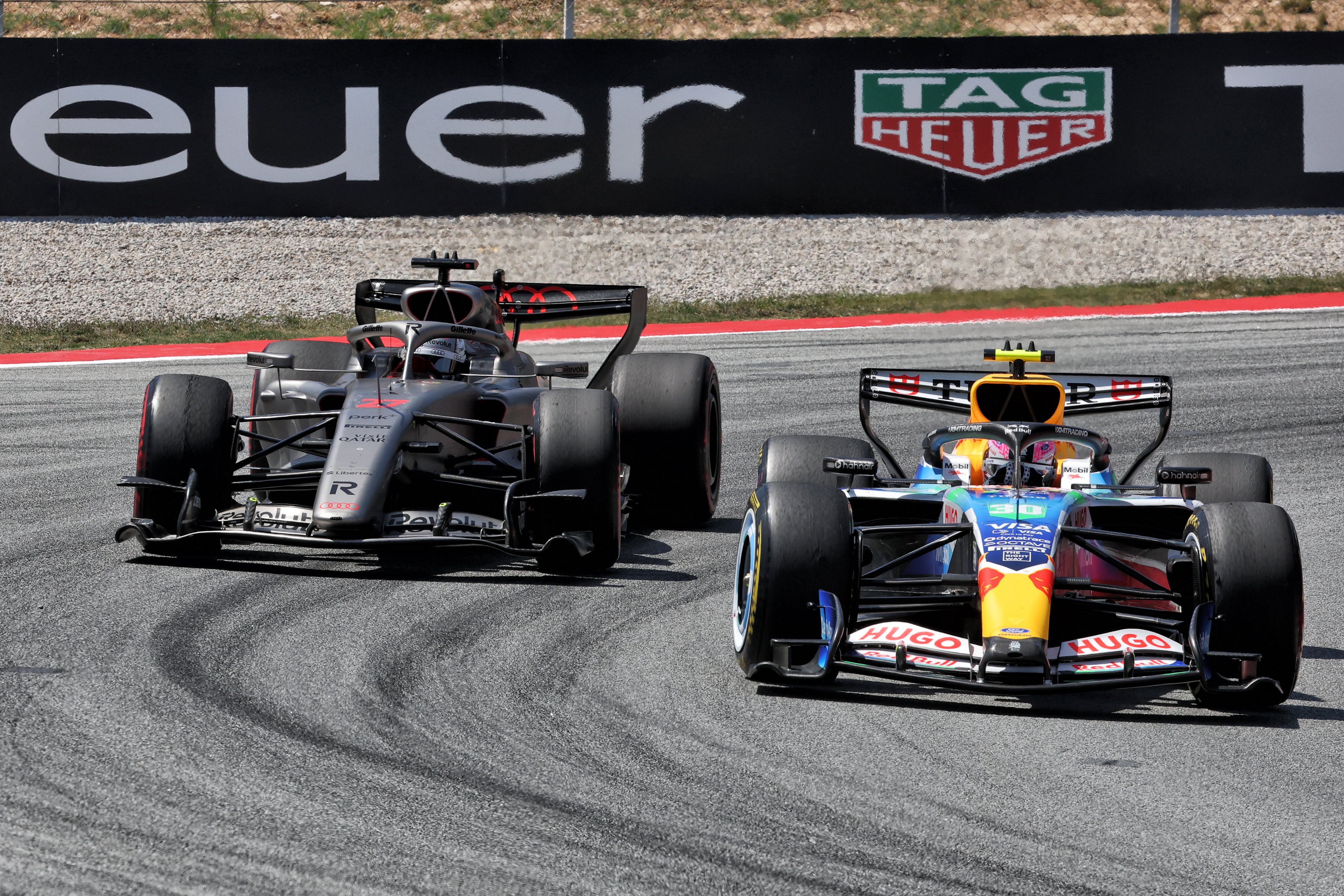 Lawson Hulkenberg Barcelona Race