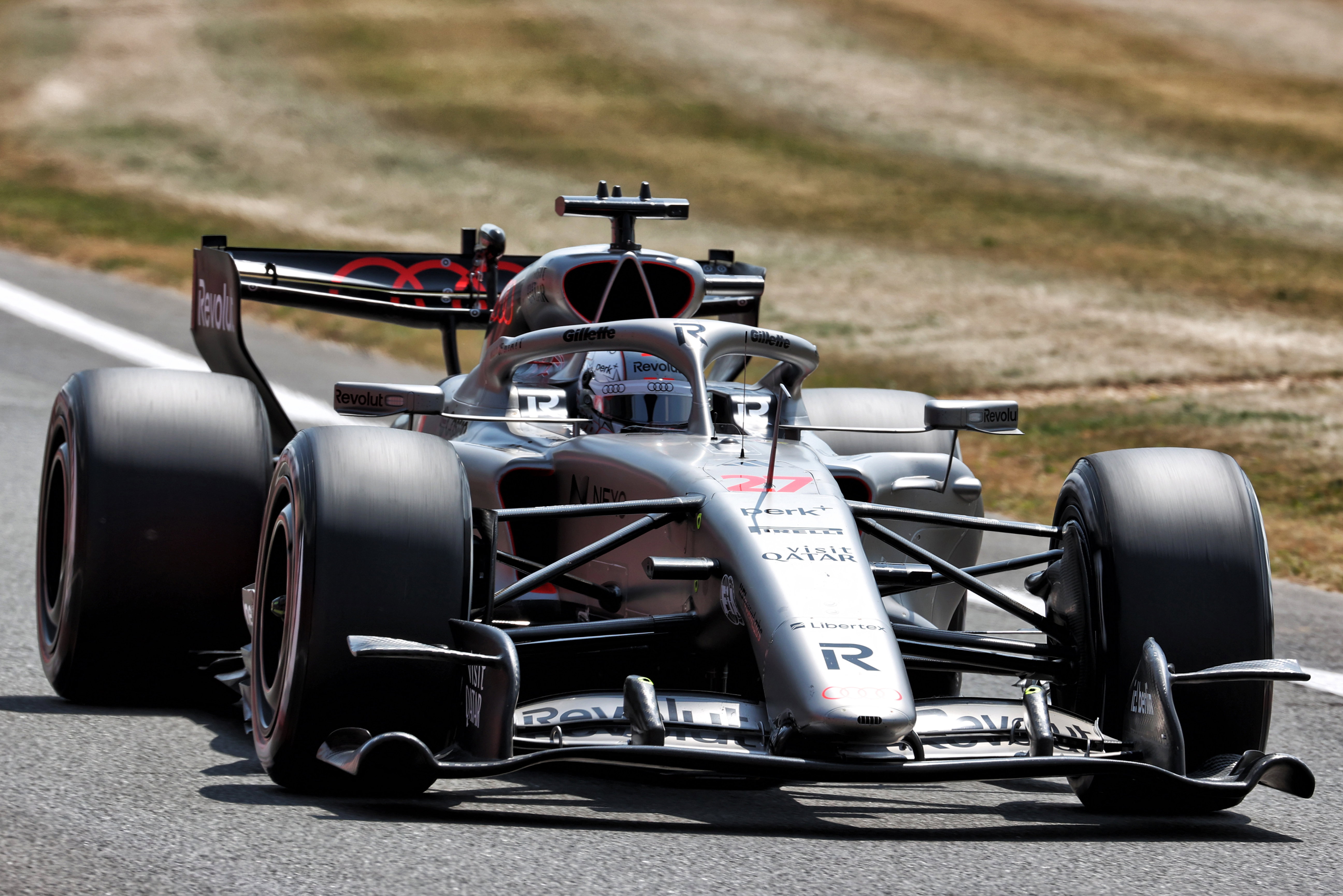 Hulkenberg FP1 Silverstone