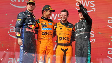 How the current F1 drivers' standings compare to 2025