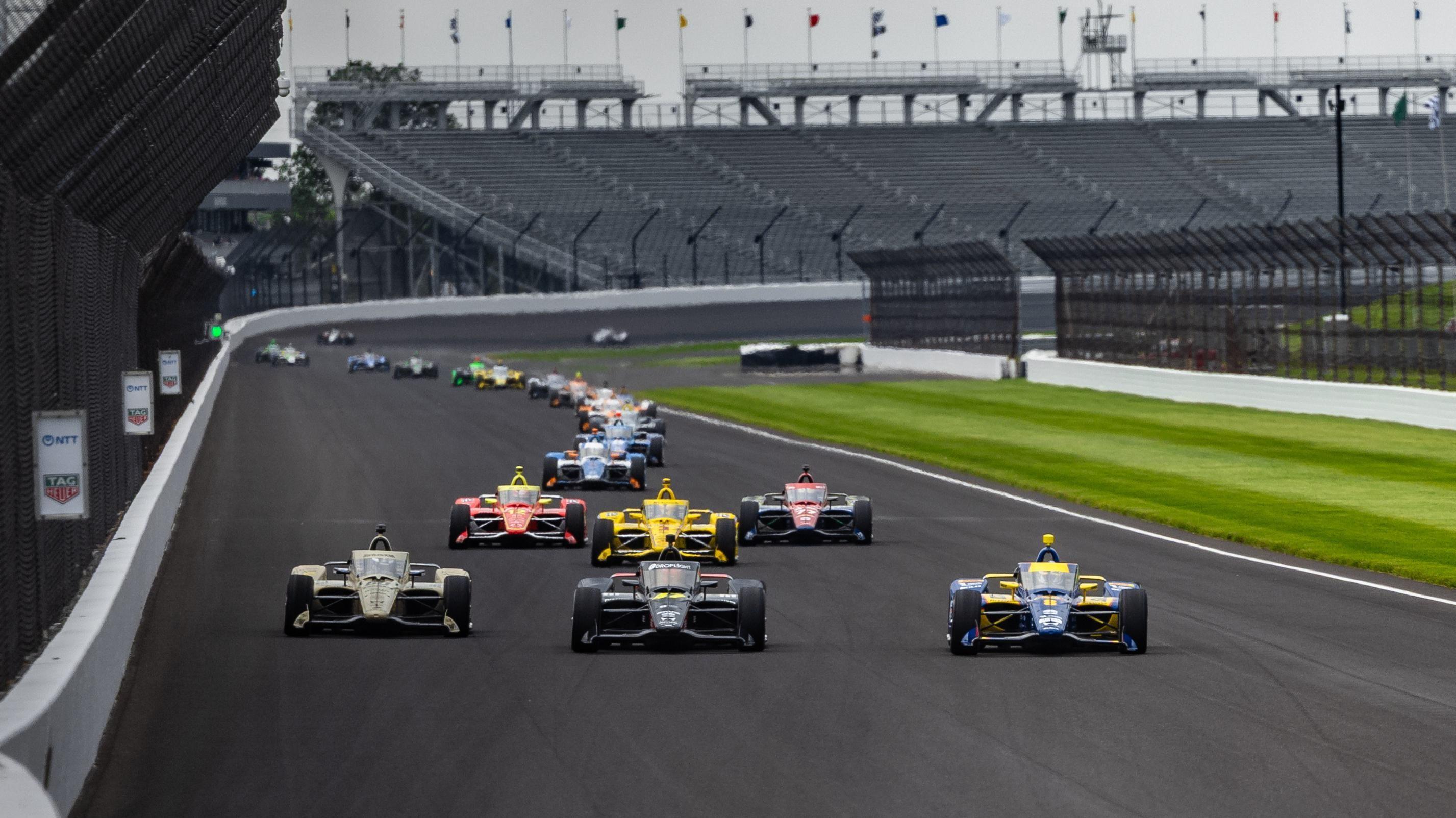 Indy 500 practice