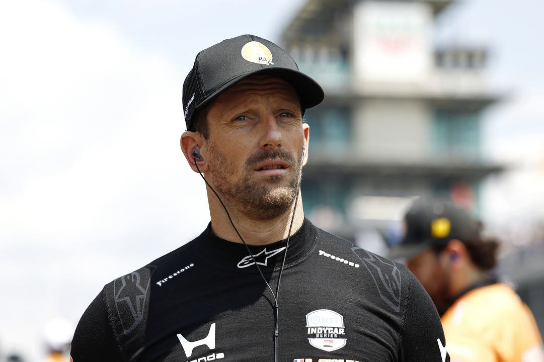 Romain Grosjean PPG Armed Forces Qualifying Pole Day By Chris Jones Ref Image Without Watermark m153965