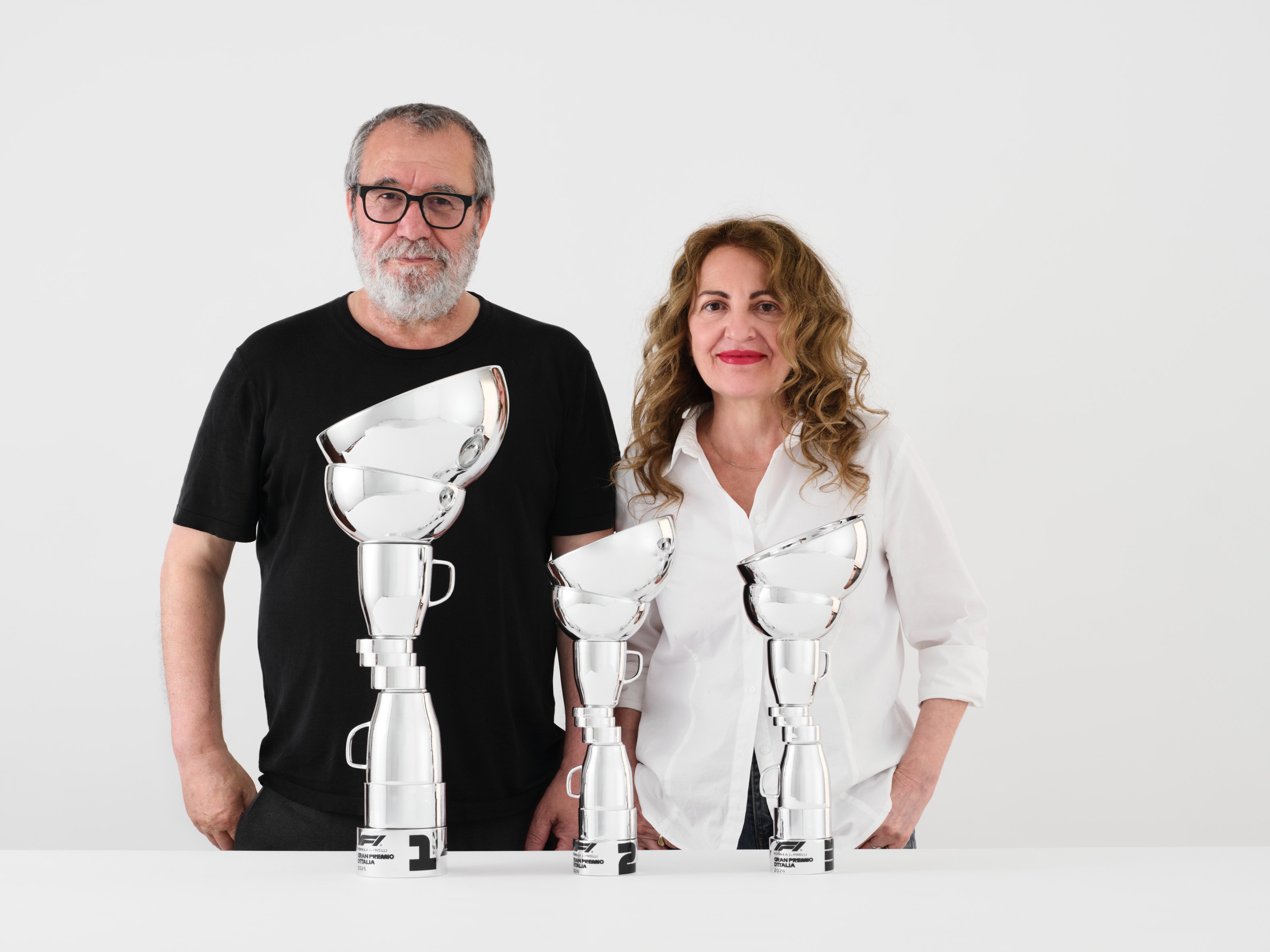 Italian GP trophies