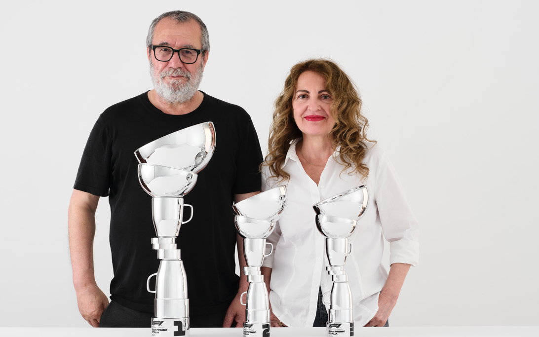 Italian GP trophies