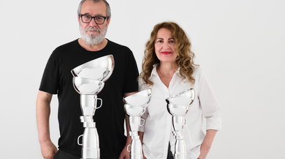 Italian GP trophies