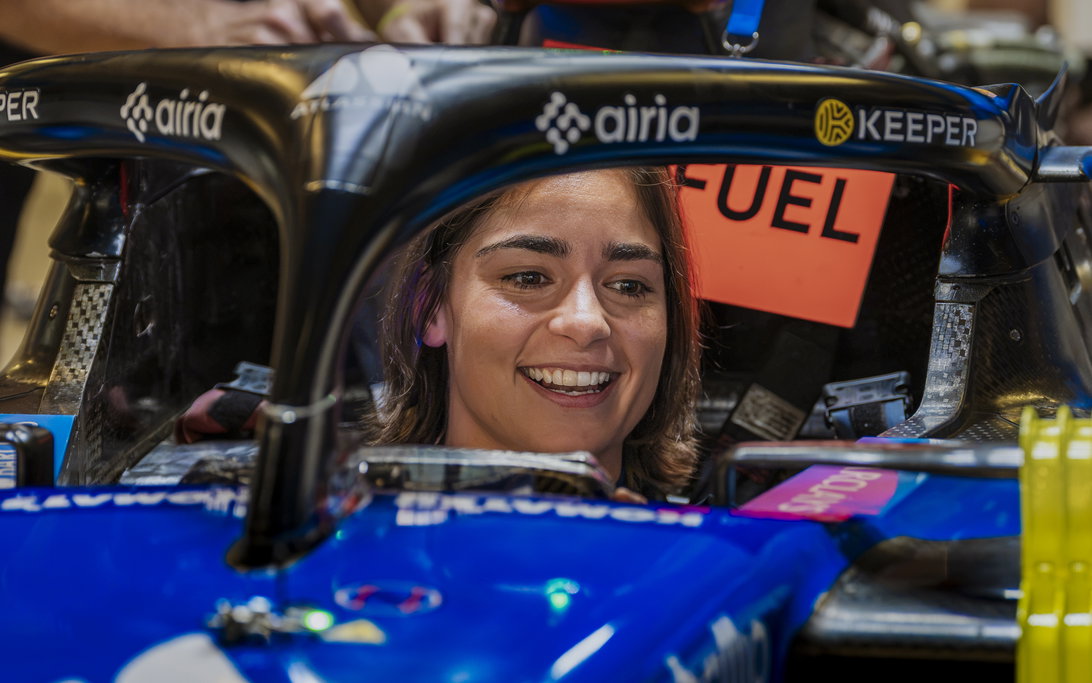 Jamie Chadwick debutta in F1: test fondamentale per la Williams