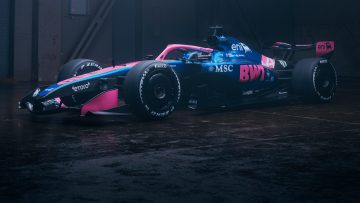 Alpine presenteert nieuwe F1-livery aan de buitenwereld