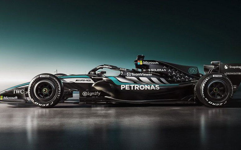 Mercedes W17 side view