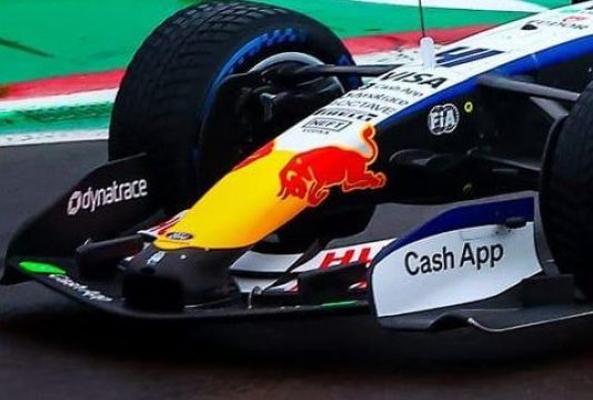 Racing Bulls demo 3 close up