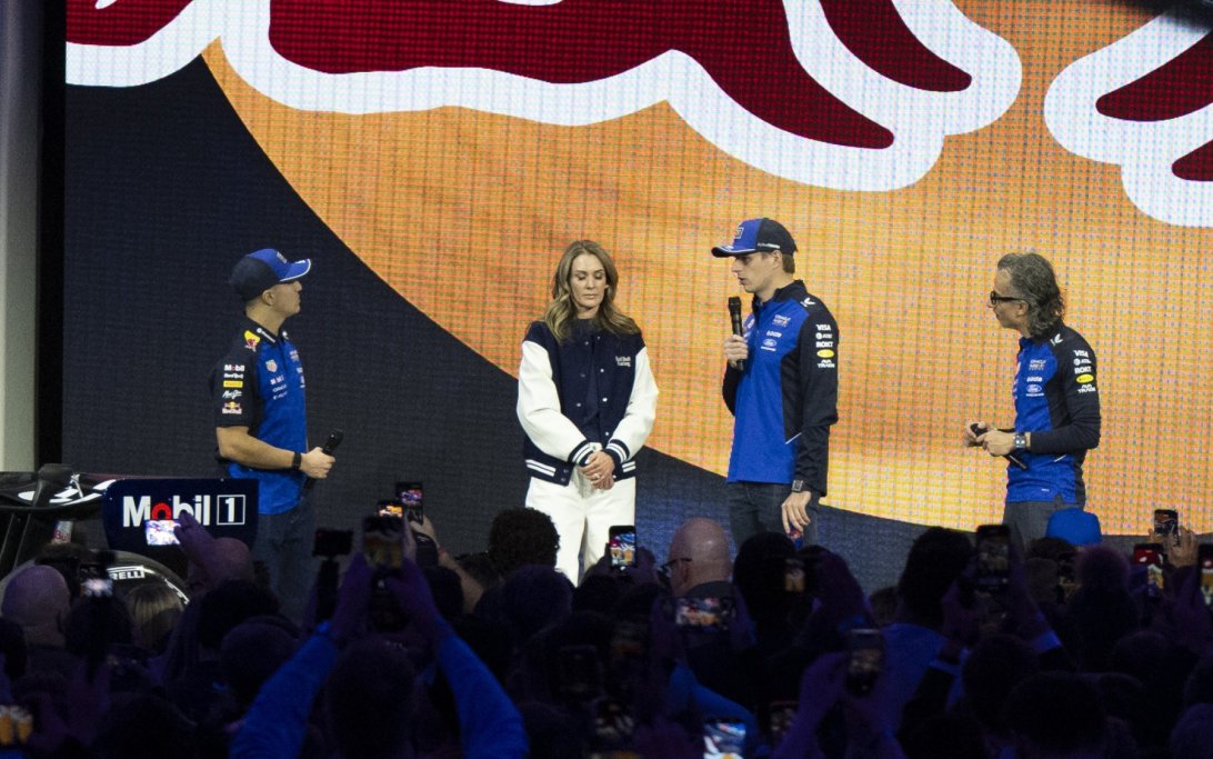 Verstappen Red Bull Launch