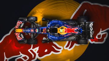 In photos: Red Bull show off eye-catching F1 2026 livery