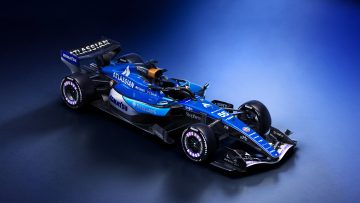 Williams unveil revised livery for new F1 era