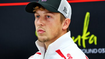 Liam Lawson 'blind' after Racing Bulls F1 car suffers major damage