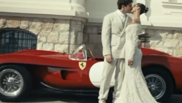 Leclerc deelt persoonlijke beelden van bruiloft, Ferrari steelt mede de show