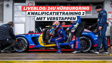 Live kwalificatietraining 2 - 24 uur van de Nürburgring met Max Verstappen