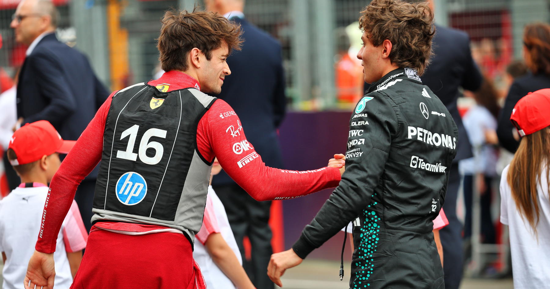 Charles Leclerc makes Kimi Antonelli 'calm down' plea after clarifying radio rant