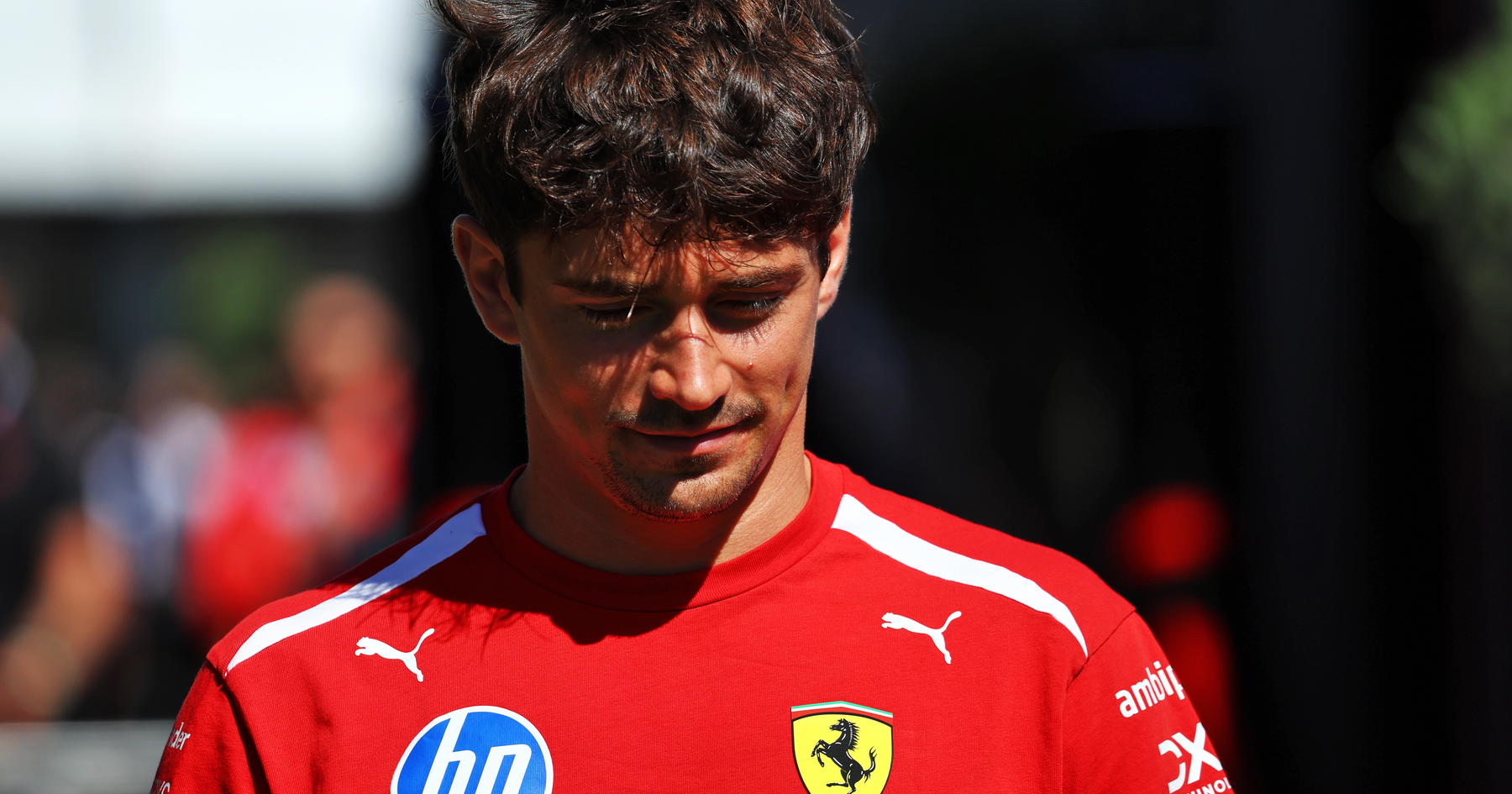 Charles Leclerc accepts full responsibility after costly qualifying crash: 'I feel very ashamed'