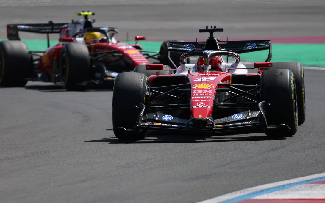 Leclerc recalls 'very scary' restart moment that cost him Chinese GP sprint win